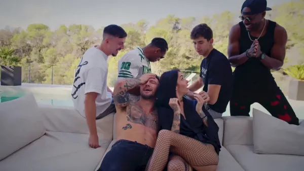 Woman Invites Strangers for Hardcore Gangbang