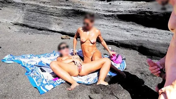 Beach Prank with Public Flashing